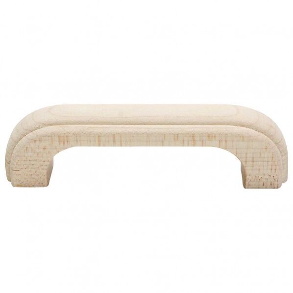 木製取手 生地/木地 全長:112mm、ビスピッチ:96mm、高さ:30mm TW-320 1個