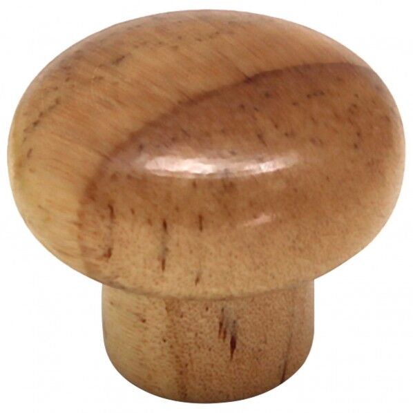 木製つまみ パイン 横幅:最大25mm、設置面の横幅:14mm、高さ:21mm TW-323 1個