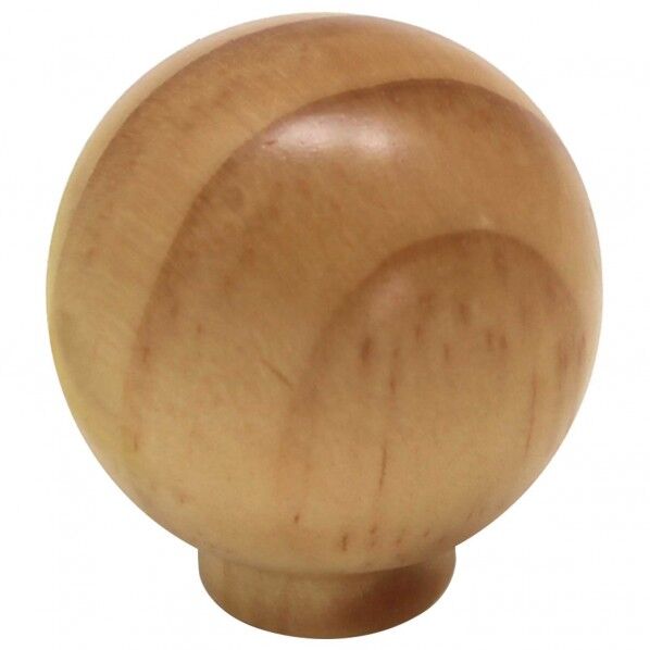 木製つまみ パイン 横幅:最大32mm、設置面の横幅:15mm、高さ:35mm TW-324 1個