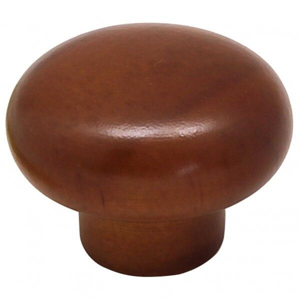 木製つまみ ダークブラウン 横幅:最大30mm、設置面の横幅:15mm、高さ:21mm TW-332 1個