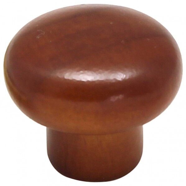 木製つまみ ダークブラウン 横幅:最大25mm、設置面の横幅:14mm、高さ:21mm TW-333 1個