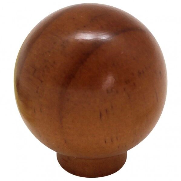 木製つまみ ダークブラウン 横幅:最大32mm、設置面の横幅:15mm、高さ:35mm TW-334 1個