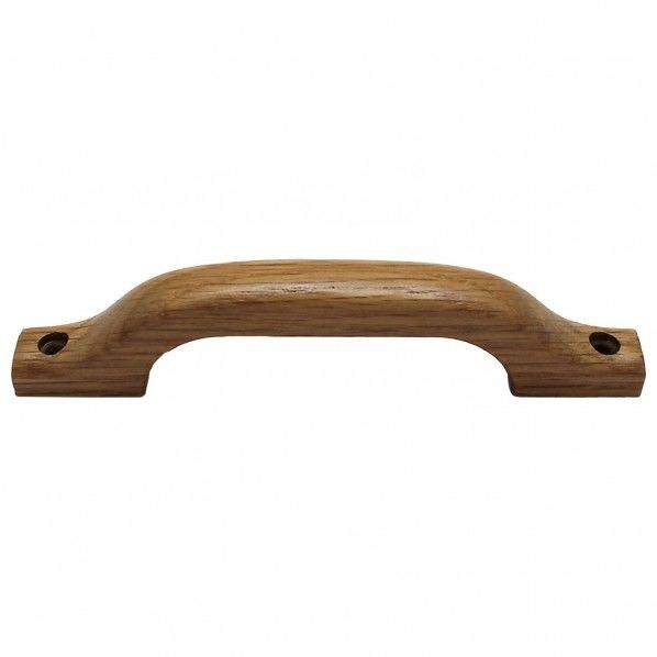 木製ハンドル クリア 全長:120mm、ビスピッチ:106mm、高さ:25mm TW-388 1個