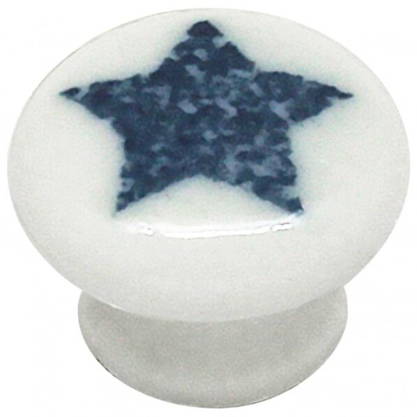 セラミックつまみB 高さ24mm✕幅33mm✕設置面23mm TW-813 1個