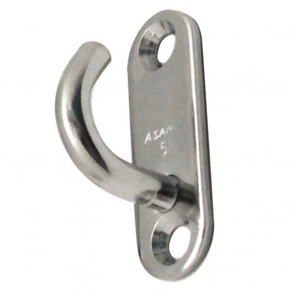 オープンパッドアイ ステンレス 寸法D(mm):5 寸法A(mm):15 寸法B1(mm):45 寸法B2(mm):35 寸法H(mm):20 寸法h(mm):13寸法D(mm):4.2 寸法S(mm):10 寸法T(mm):2 BK-781 1個