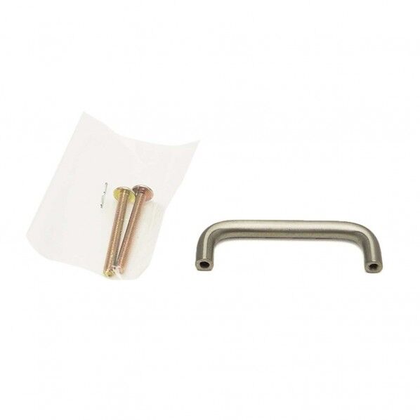 ホワイト丸棒ハンドル 幅:50mm VG-043 1個