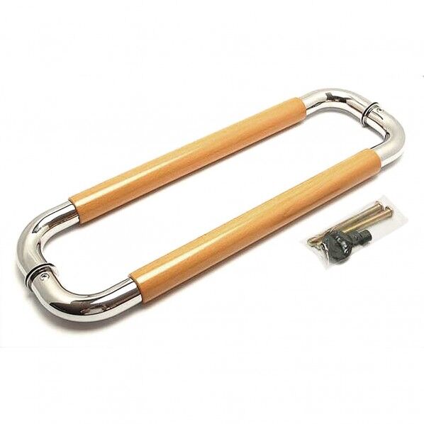 O型ハンドル ライトオーク 450mm×30mm DS010 1個