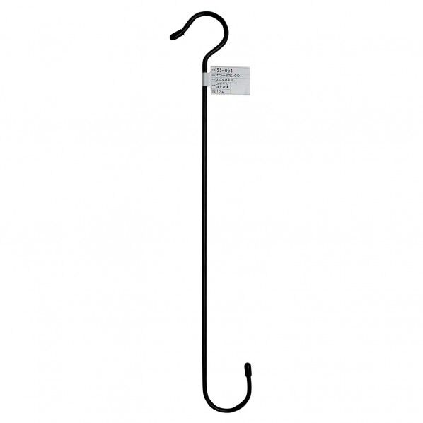 カラーSカン 黒 400mm SS064 1本