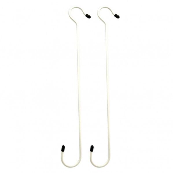 カラーSカン 白 400mm SSー029W 2本