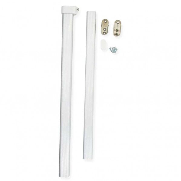 かんたんにハンガーパイプを付けるセット 450～750mm WHS-204 1セット