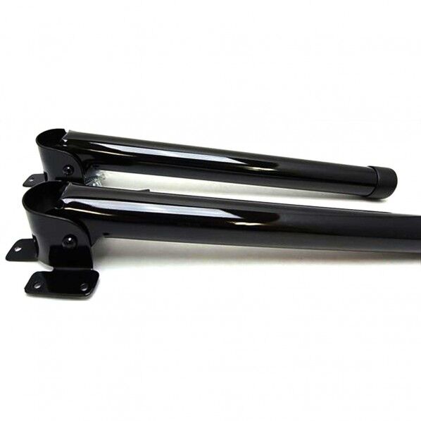 テーブルステップ 細 黒 L300mm✕W(1)34mm✕W(2)30mm✕H(1)72mm✕H(2)67mm AK-361 2本