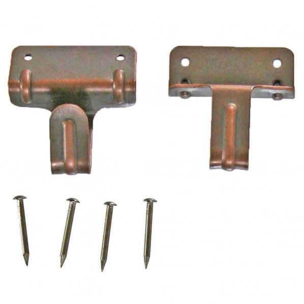 ピンフック 高さ33mm✕横幅30mm✕厚み15mm ブロンズ KYH033