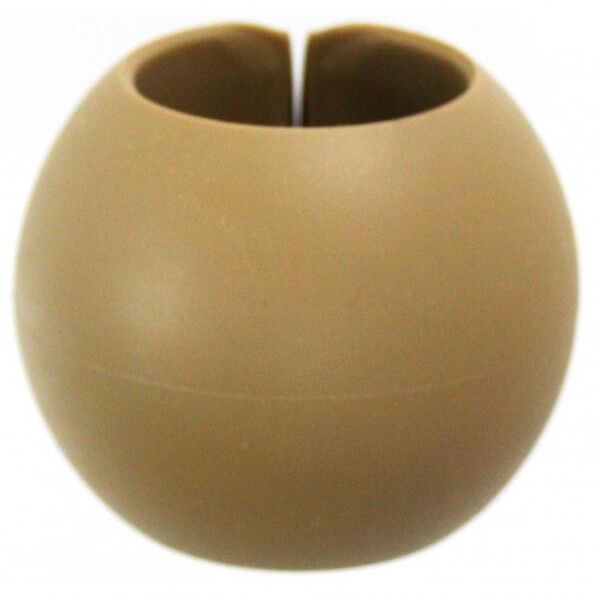 手すりにコレつけて! ブラウン 35φ TH001 1個