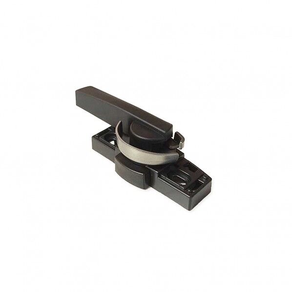 締忘れ防止クレセント YKKapサッシ窓用 ブラック 高さ24mm iL-001 1個
