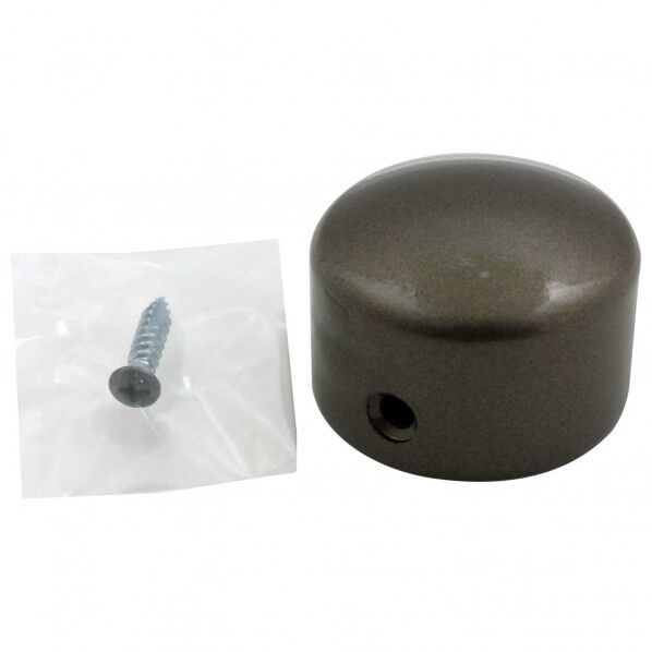 ぬくもり手すり32 エンドキャップ ブロンズ 32T-18 1個