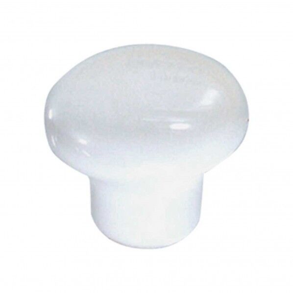 セラミックつまみ 白 25mm VG238 1個