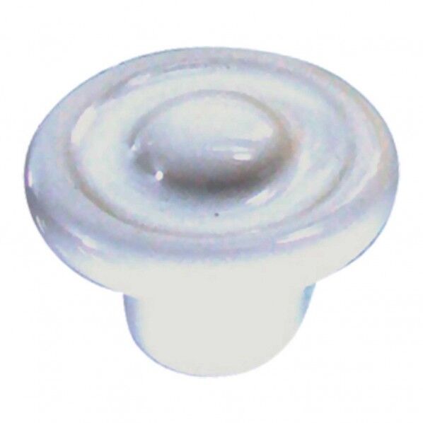 セラミックつまみ 白 35mm VG244 1個
