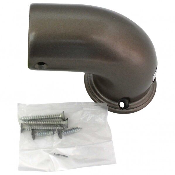 ぬくもり手すり35 受金具B エンドエルボ ブロンズ HIB135 1個