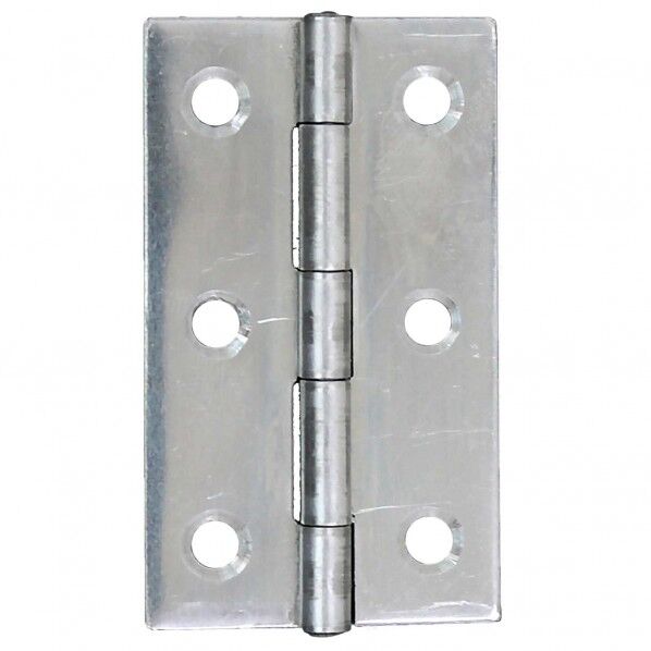 薄口ステンレス丁番 A51mm✕B30mm✕C・C16mm✕D・D17mm✕E・E113mm✕F4mm✕G4mm✕H4mm✕I0.7mm BH523 1個