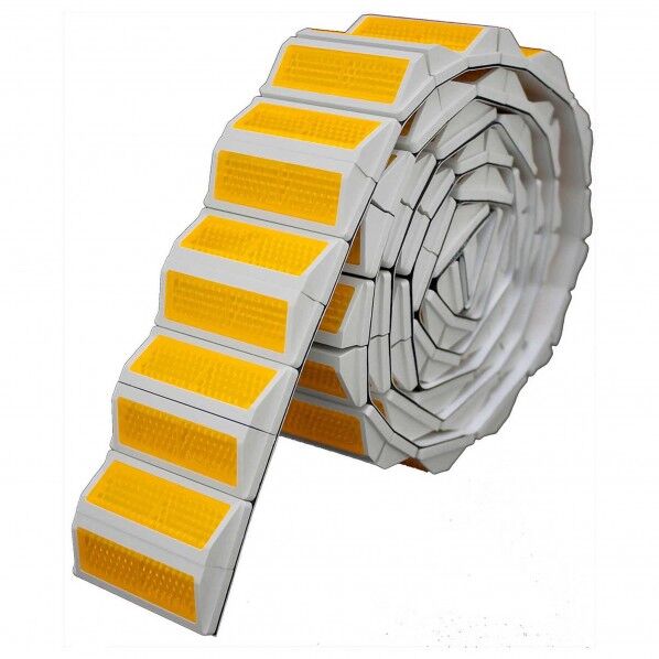 超小型リフレクター ビームデリ アンバー 長さ:1.5m巻 RR-W1 A/A 1個