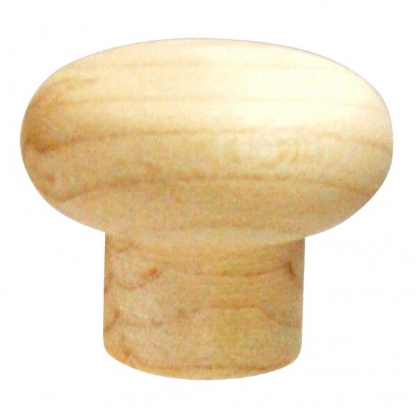 木製つまみ 木地 VG-213 1個