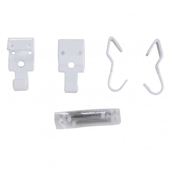 Lacety(ラスティー) 固定金具石こうボード用 奥行15mm✕高さ40mm✕幅20mm 白 LAC-033