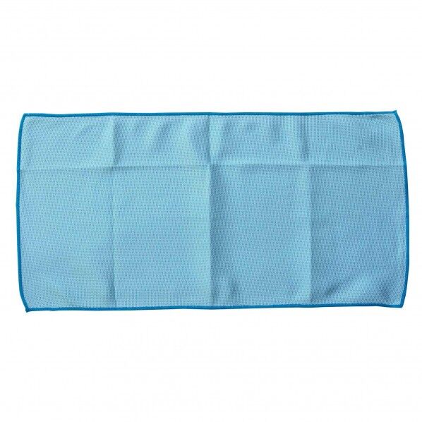 トレシー 洗面台・鏡用クリーニングクロス ブルー 40×20cm 1枚