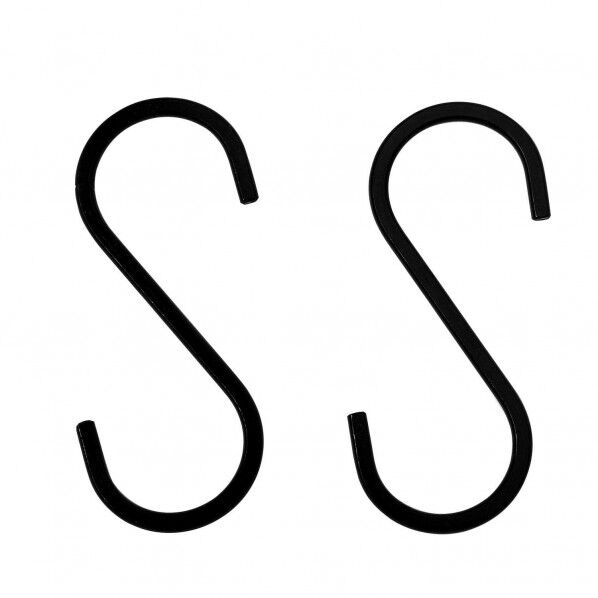 和気産業 穴あきボード用 Sカン 大 黒 ANB-809 2個...