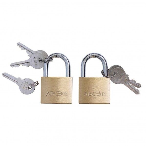 マスターキー付き南京錠 サイズ(mm):40 IB-145 2個