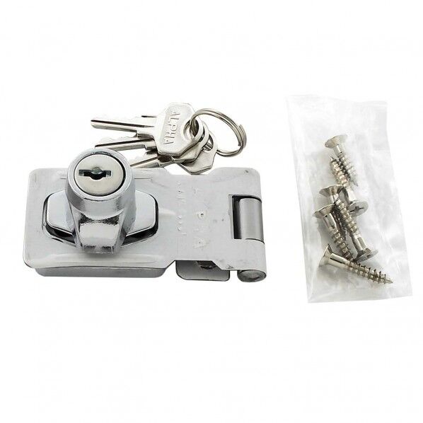 シリンダー掛金錠