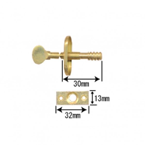 真鍮極上中折ネジ締 30mm VA-180 1個