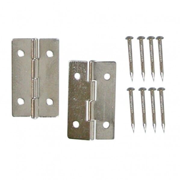 真鍮Nメッキ丁番