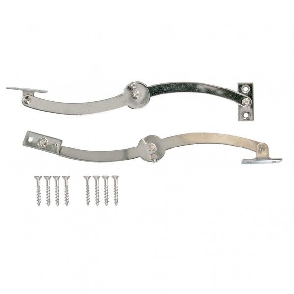 真鍮タスキステー左右 規格：125mm VF-114 1セット