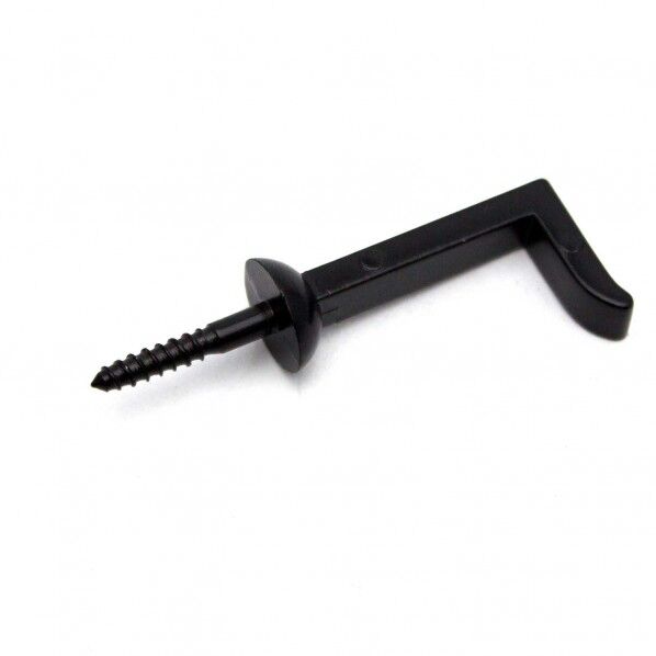 ネジ足角折釘 大々 黒 aXbXcXd:32X16.3X8X20.3(mm) Y-7112-2 2個