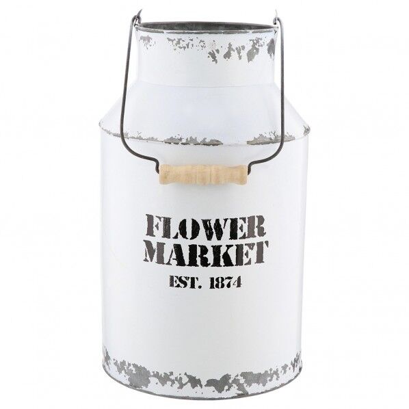 ボタニカルインテリア ミルクポット フラワーマーケット S NE-177 1個