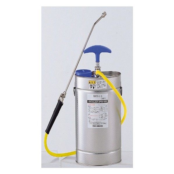 ステンレス肩掛噴霧器 5L A5-S 1個