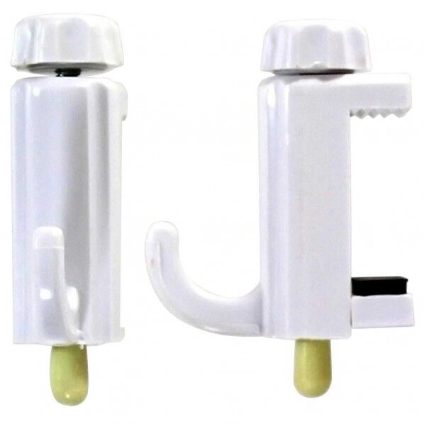 らくらくカモイフック ホワイト サイズ:17mmX67mmX43mm N-1010 2個