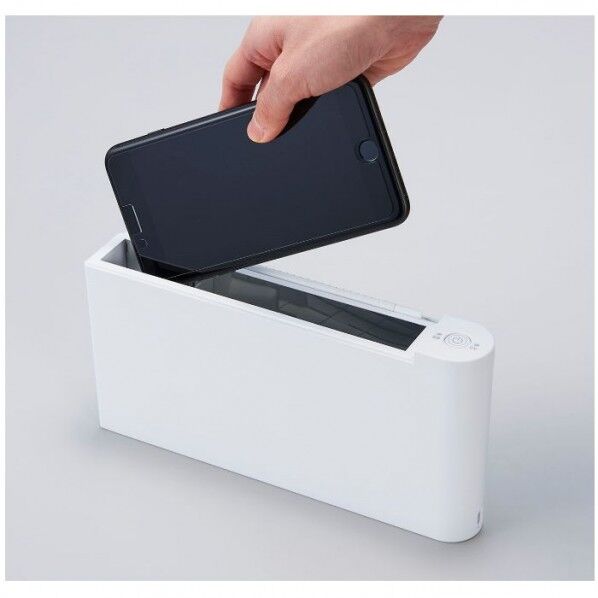 UV除菌ケース ホワイト 220X40X111mm UV10 1台