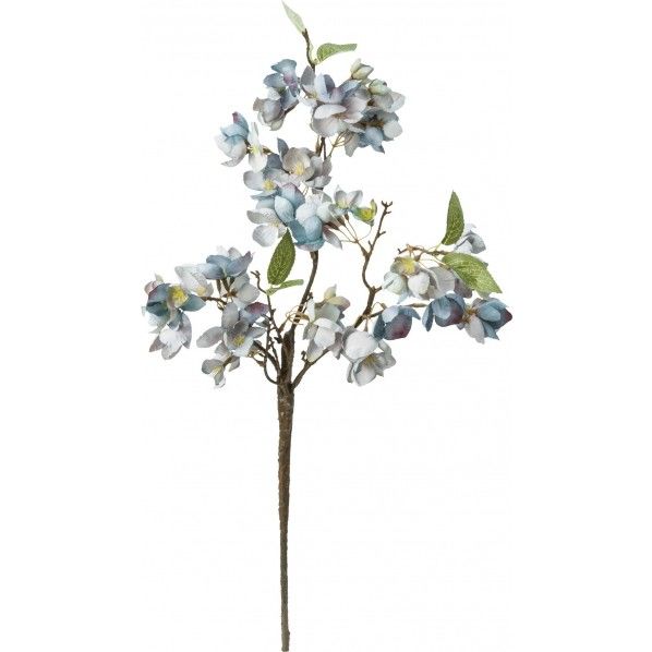 アップルフラワー BLU 全長23cm・花径3.5~6.5cm FA -7221 1本