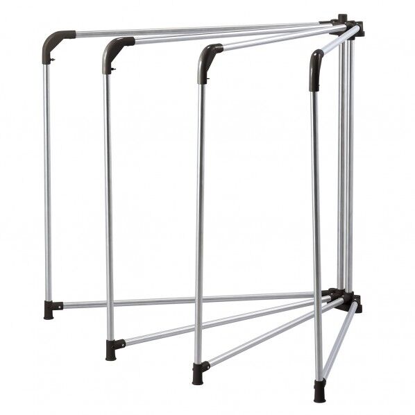 ステンレス 4枚ふとん干し 扇形