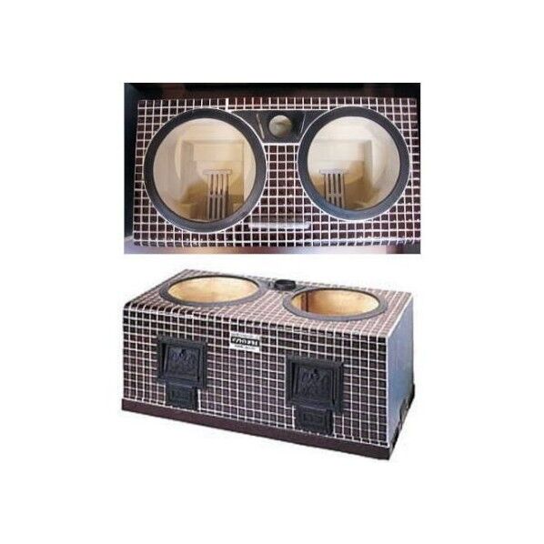 イソライトかまど 100型二連式 巾93cm×奥行61×高さ37 1個