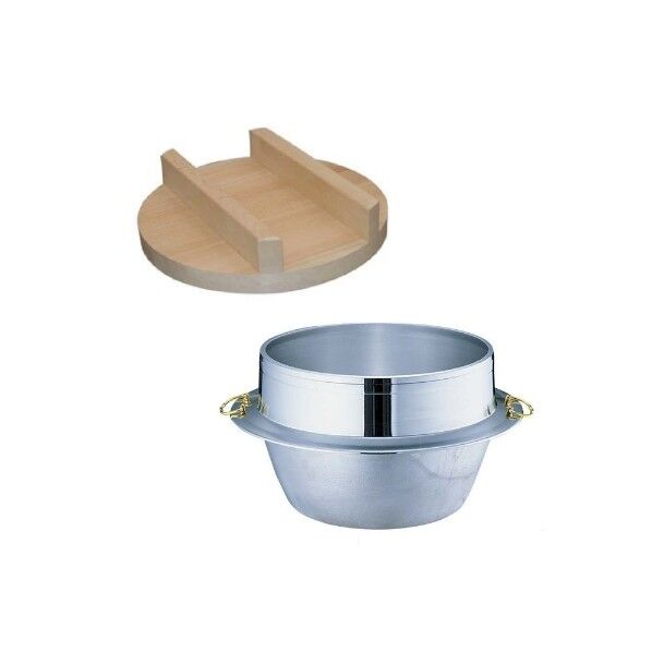 イソライトかまど 木蓋付き羽釜 28号 2.4升 1個