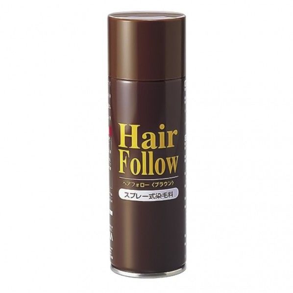 ヘアフォロー ブラウン 本体直径5.2×高さ17.8cm 1個