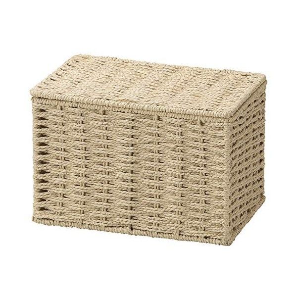 ペーパーフタ付きボックス ベージュ 幅23×奥行16×高さ15cm CH-416BG 1個