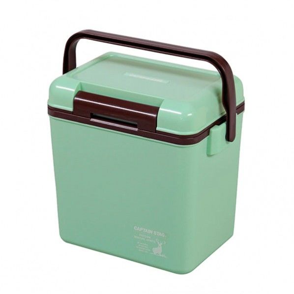 シャルマン クーラーボックス 8 ミントグリーン 幅29×奥行19.5×高さ27.5cm 6.8L UE-78 1個