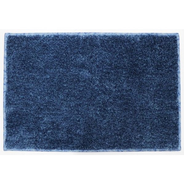 RIDING バスマット ネイビー 幅60×奥行40×厚さ1cm 1枚
