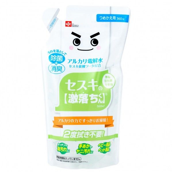 激落ちくん セスキの激落ちくん 詰替 幅12×奥行6×高さ21cm 360ml S00547 1個