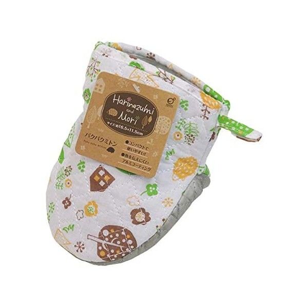 パクパクミトン ハリネズミと森 幅11.5×奥行5×高さ16.5cm 1個