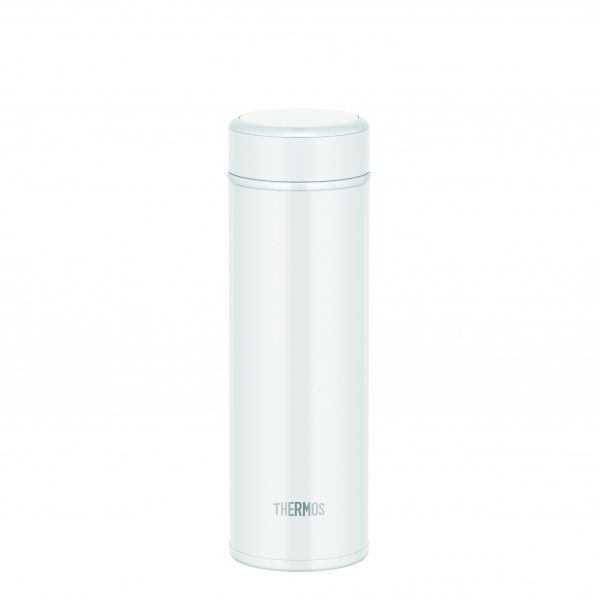 真空断熱ケータイマグ マットホワイト(MTWH) 幅6×奥行6×高さ19cm 350ml JOG-350 1本