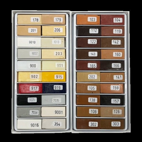 ハードワックスPLUS全40色セット 4129-9040 1セット